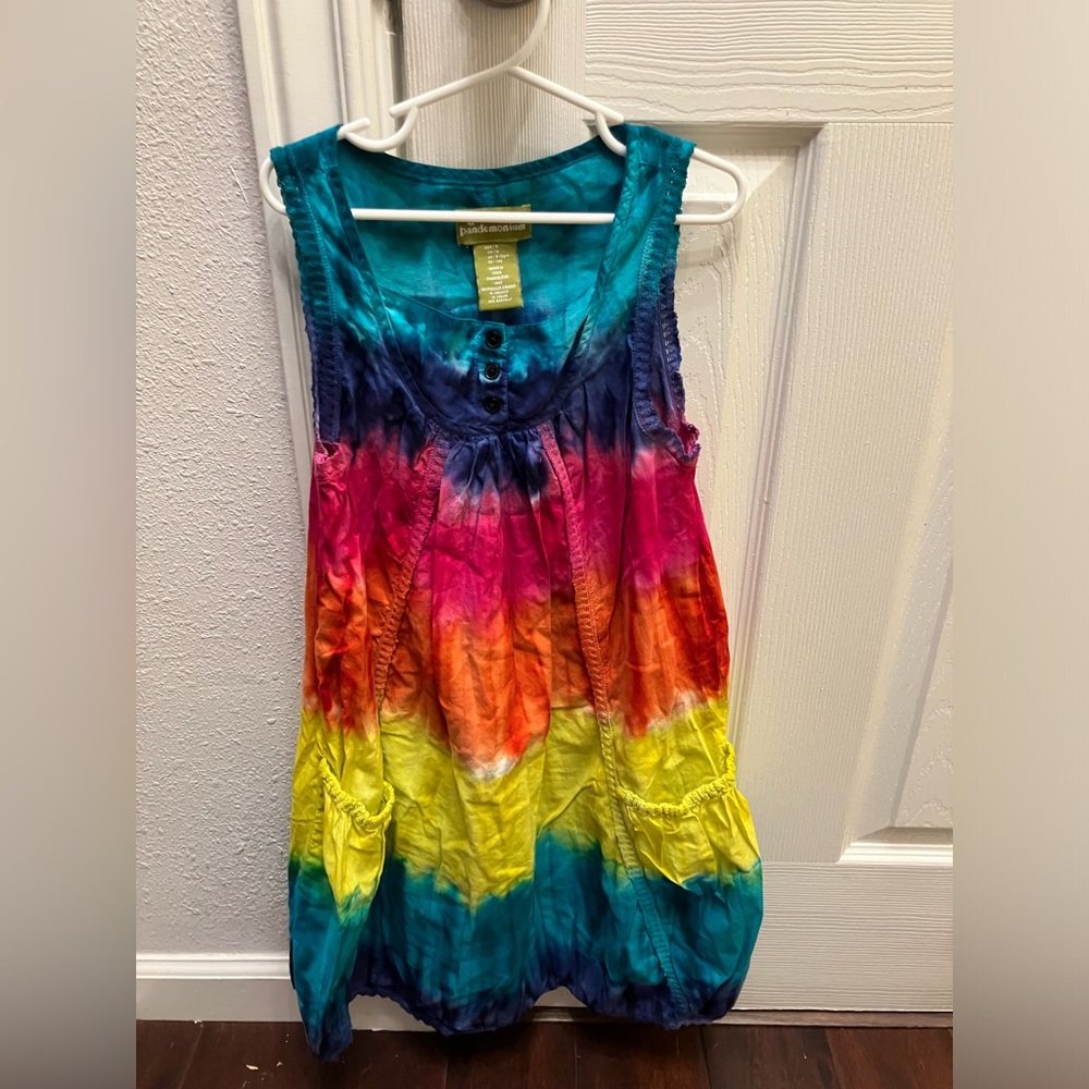 Pandemonium kids tie dye Dress